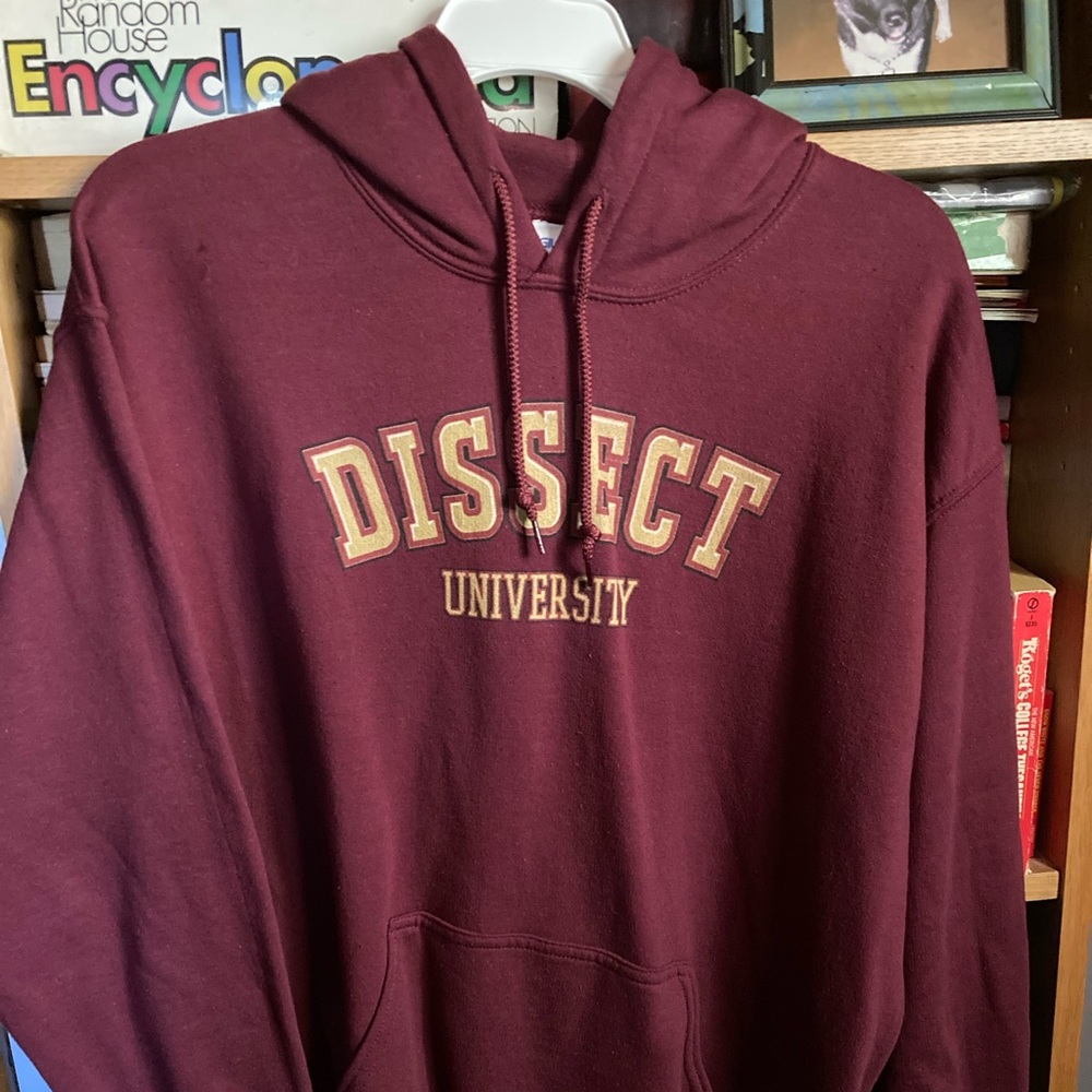 Mens Dissect University Hoodie | NEVER WORN